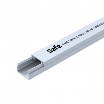 SCC12 [1/2" (15MM) CABLE CASING WHITE]